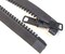 #10 Heavy Duty Marine Black YKK Separating Zipper - Made in The United States (48&#x22; Inches)